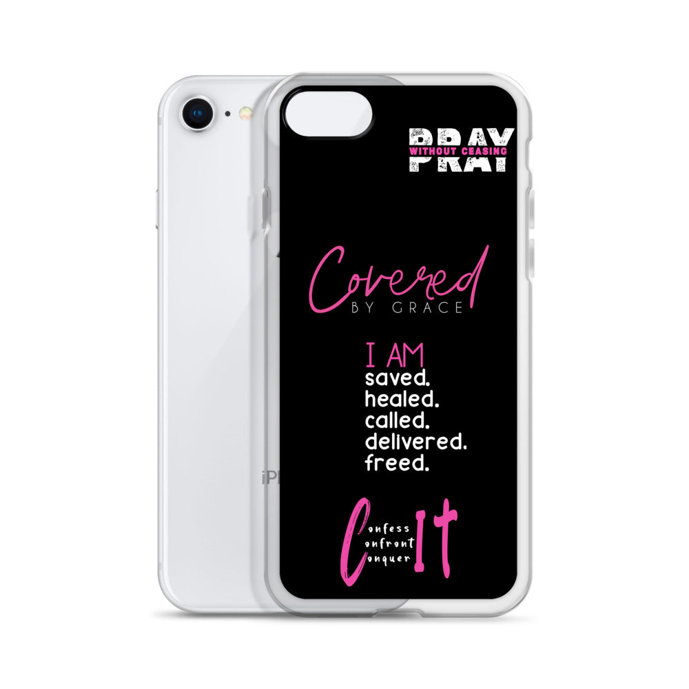 Faith Inspired Collage iPhone Case | Pink