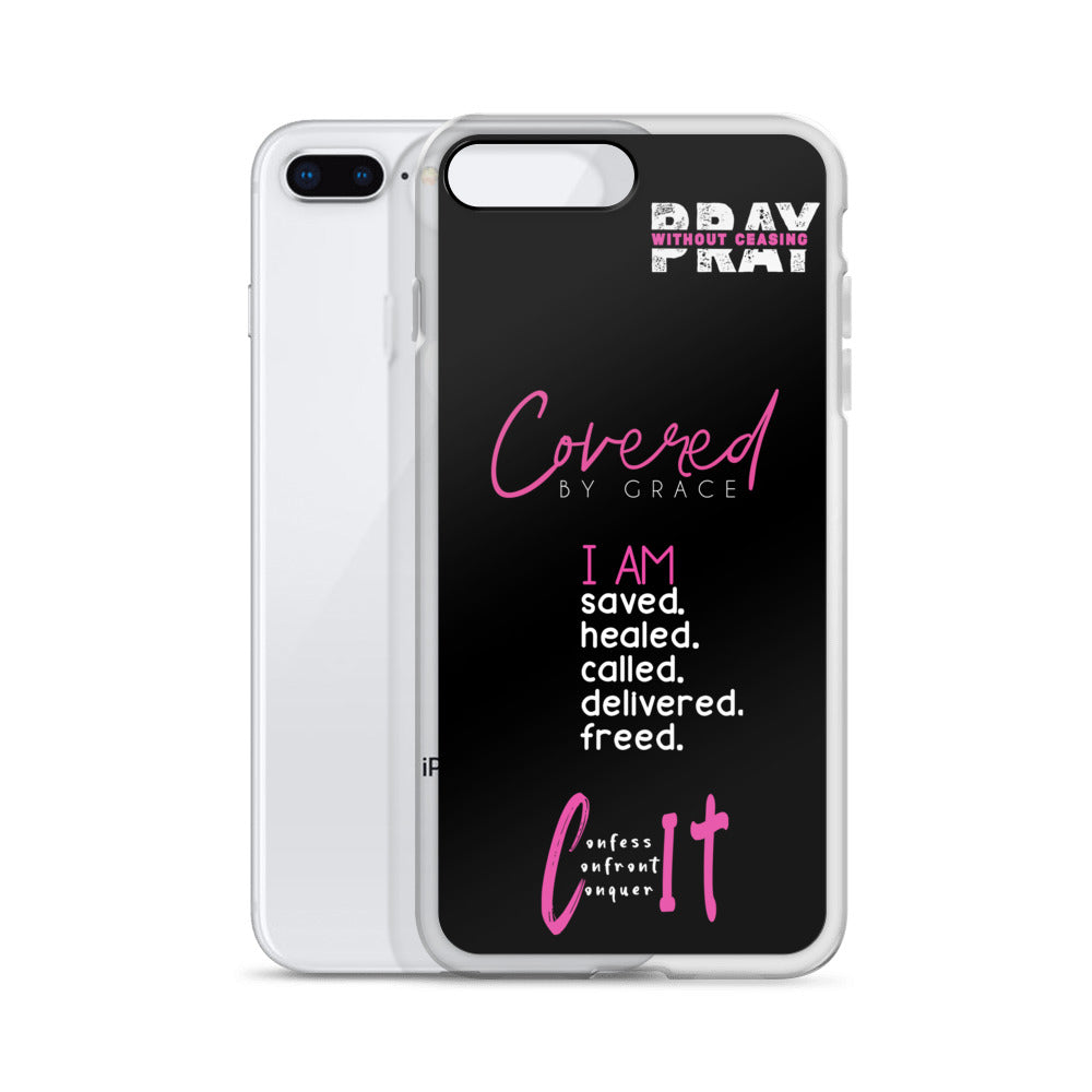 Faith Inspired Collage iPhone Case | Pink