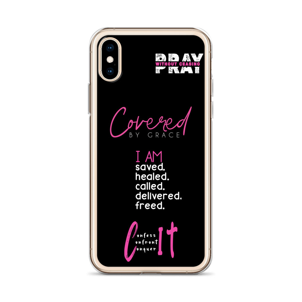 Faith Inspired Collage iPhone Case | Pink
