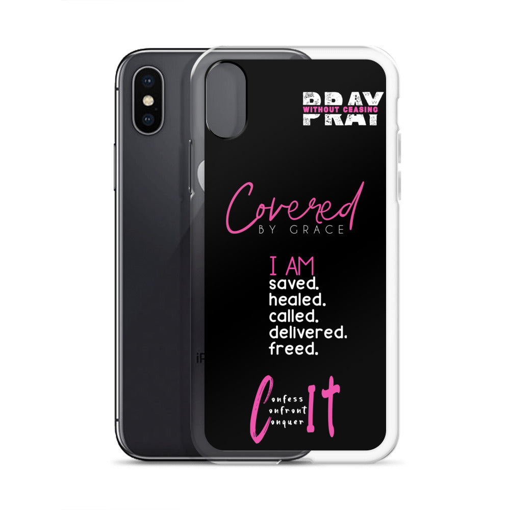 Faith Inspired Collage iPhone Case | Pink