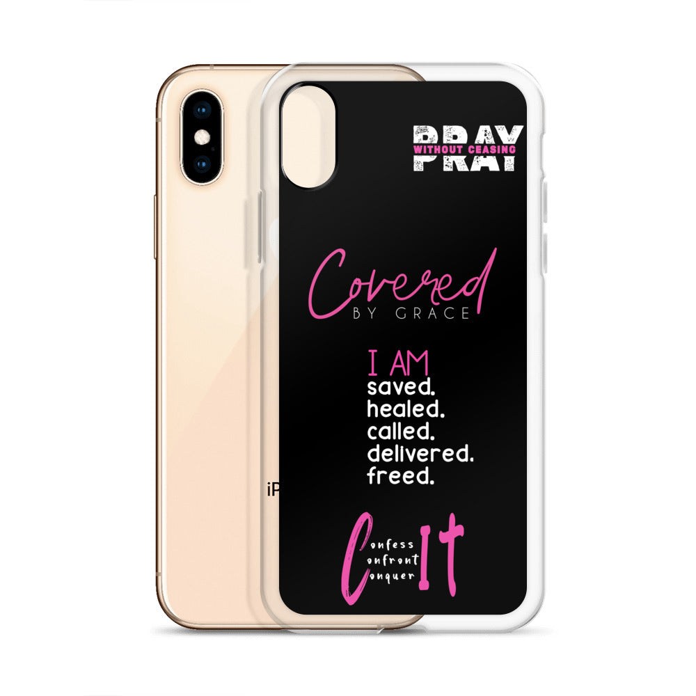 Faith Inspired Collage iPhone Case | Pink