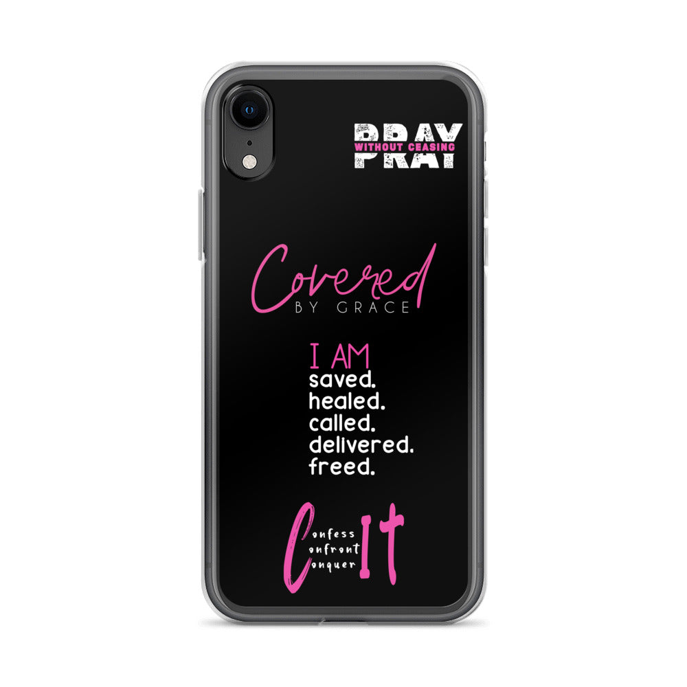 Faith Inspired Collage iPhone Case | Pink
