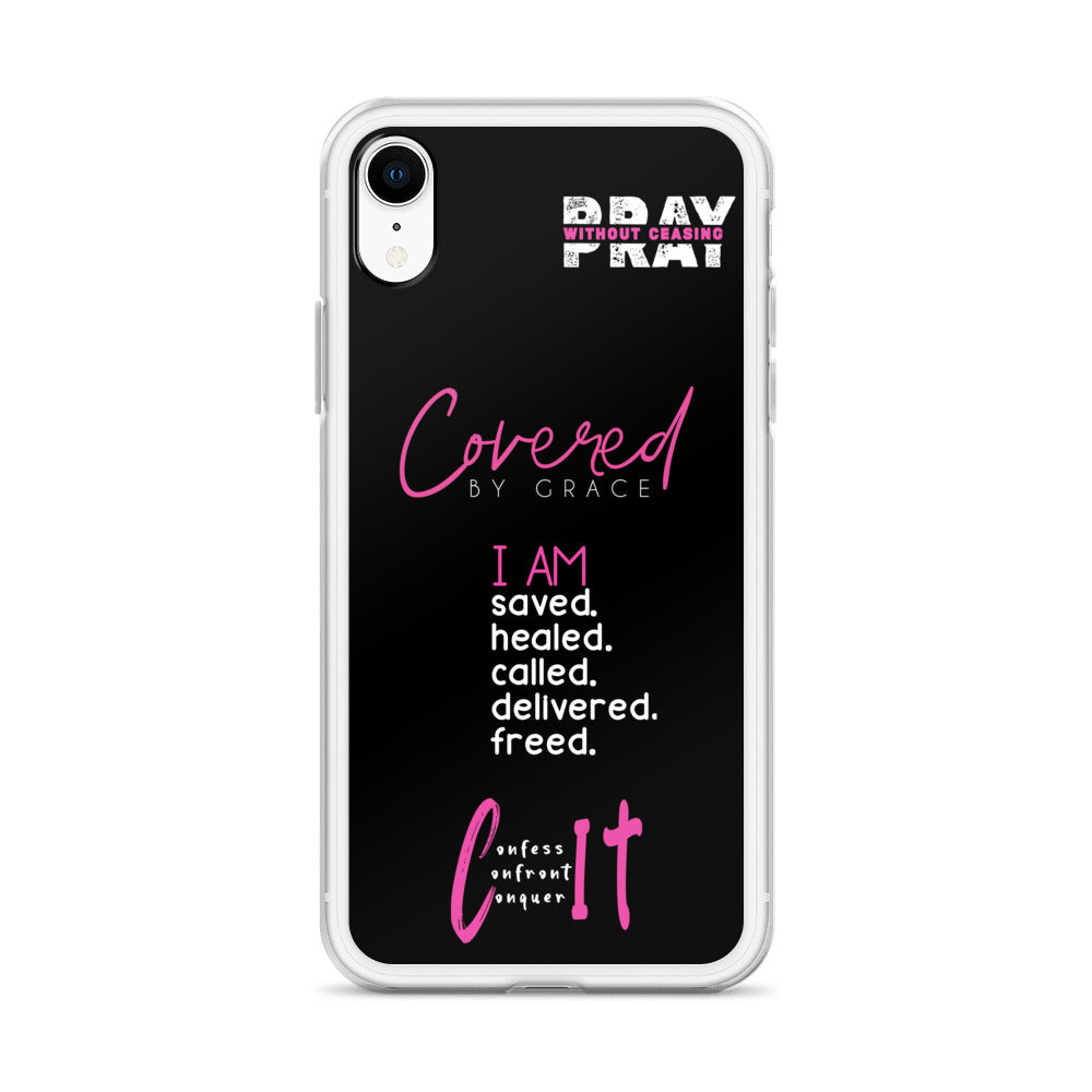 Faith Inspired Collage iPhone Case | Pink