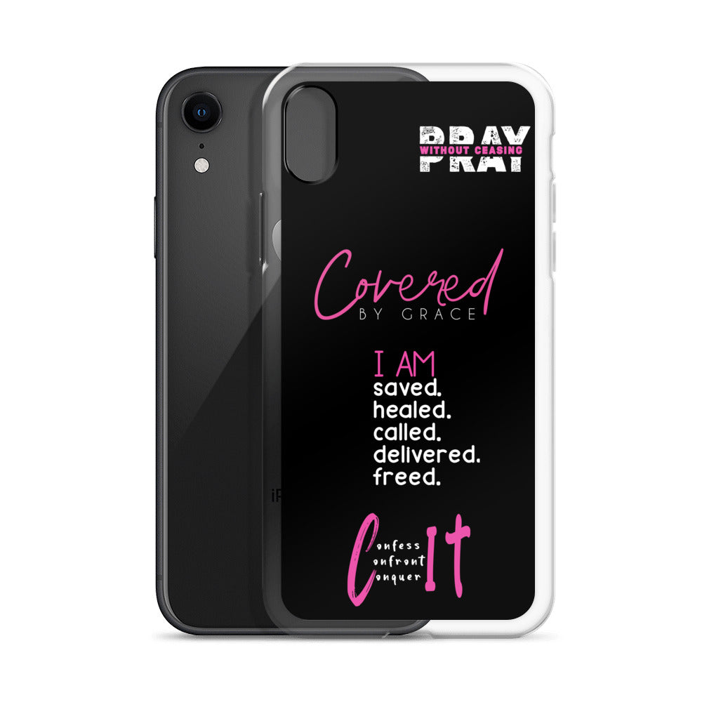 Faith Inspired Collage iPhone Case | Pink
