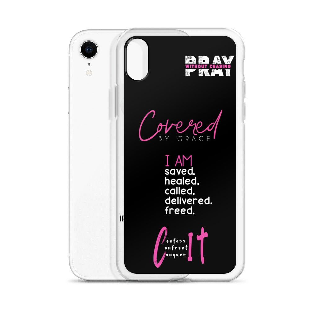 Faith Inspired Collage iPhone Case | Pink