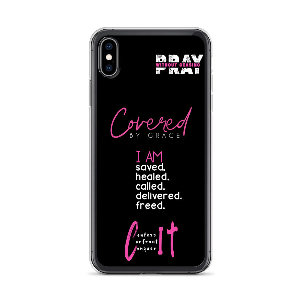 Faith Inspired Collage iPhone Case | Pink