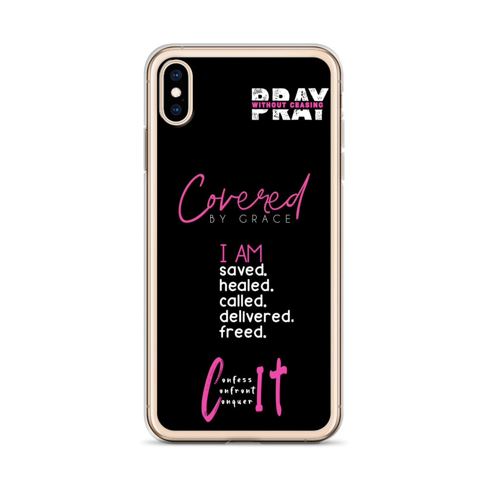 Faith Inspired Collage iPhone Case | Pink