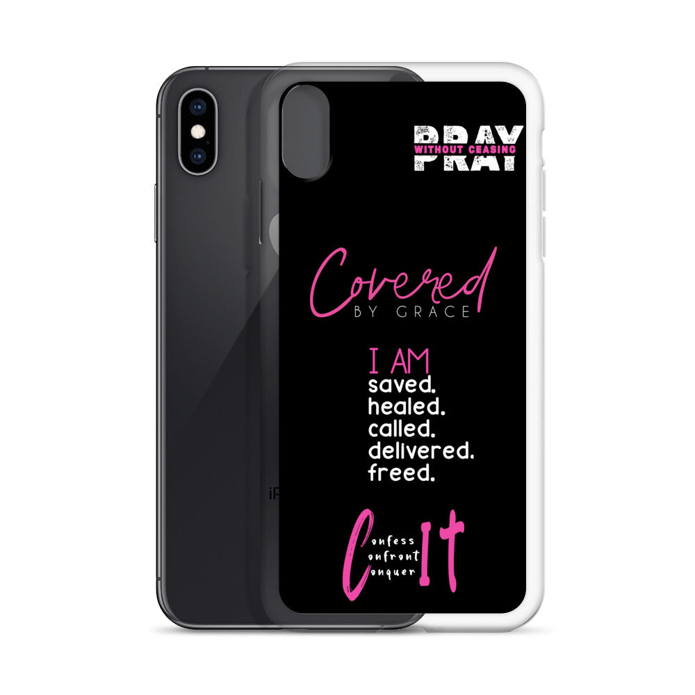 Faith Inspired Collage iPhone Case | Pink