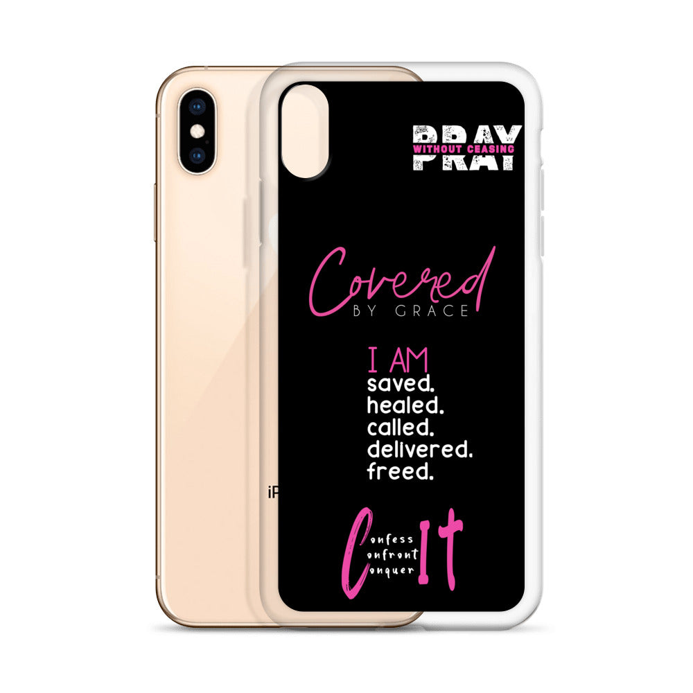 Faith Inspired Collage iPhone Case | Pink