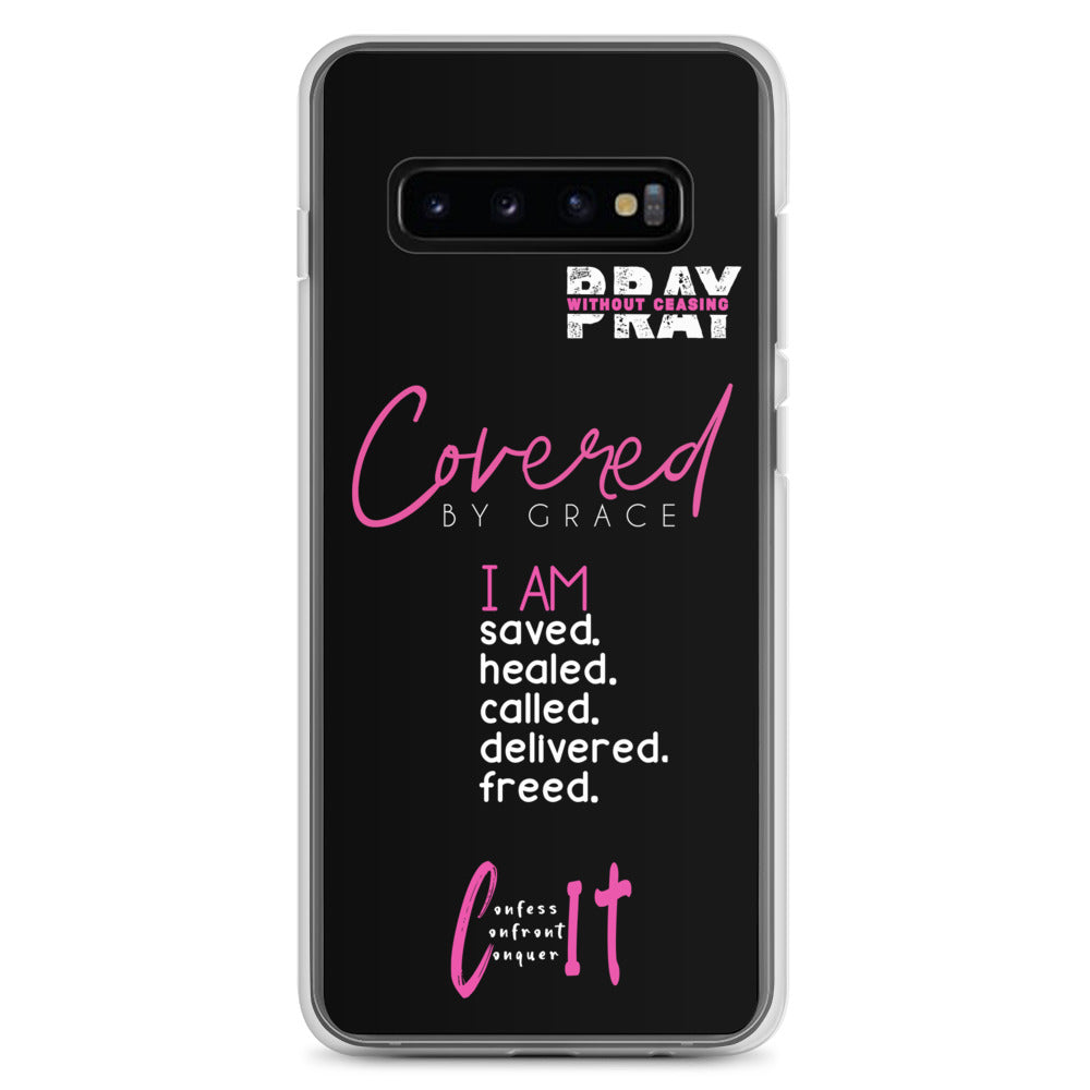 Faith Inspired Collage Samsung Case (Pink)