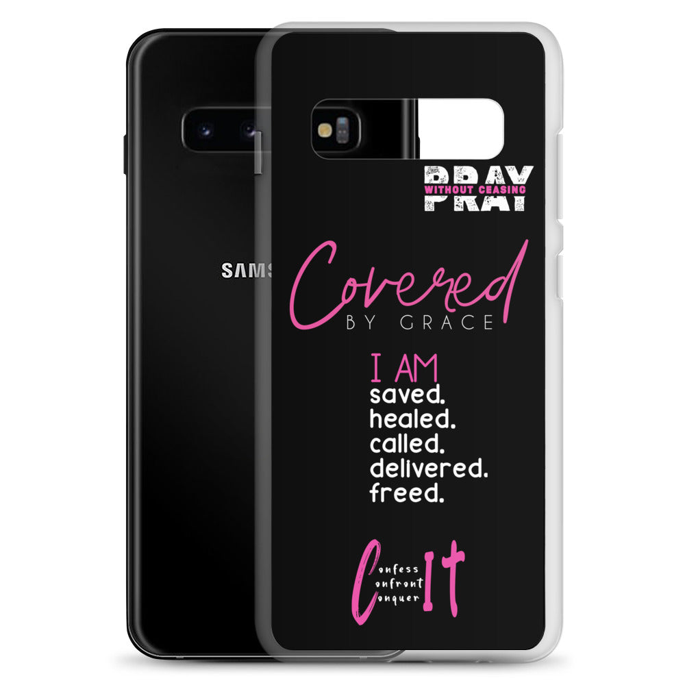 Faith Inspired Collage Samsung Case (Pink)
