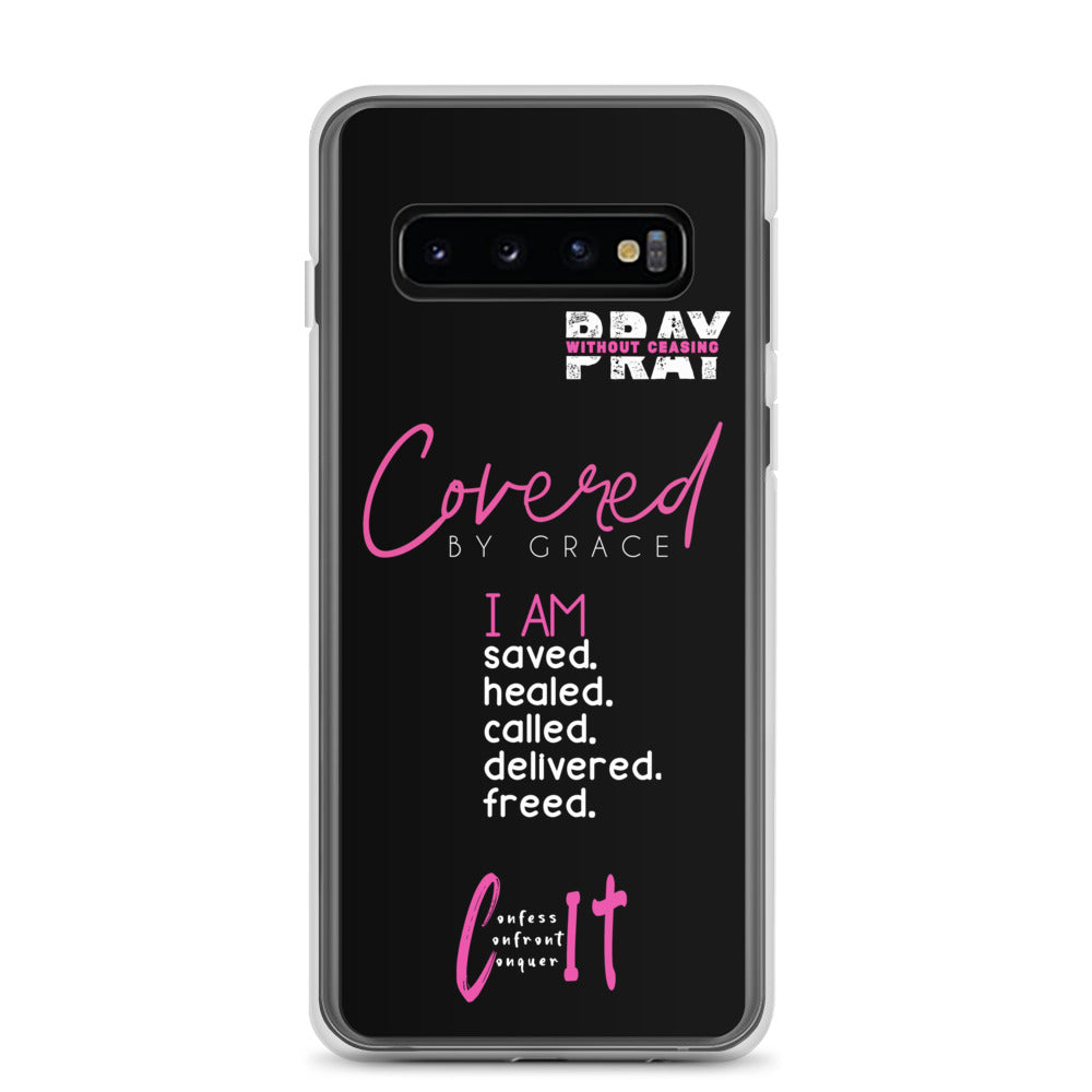 Faith Inspired Collage Samsung Case (Pink)