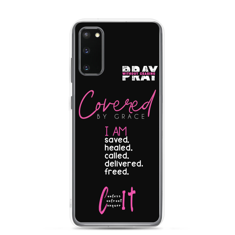 Faith Inspired Collage Samsung Case (Pink)