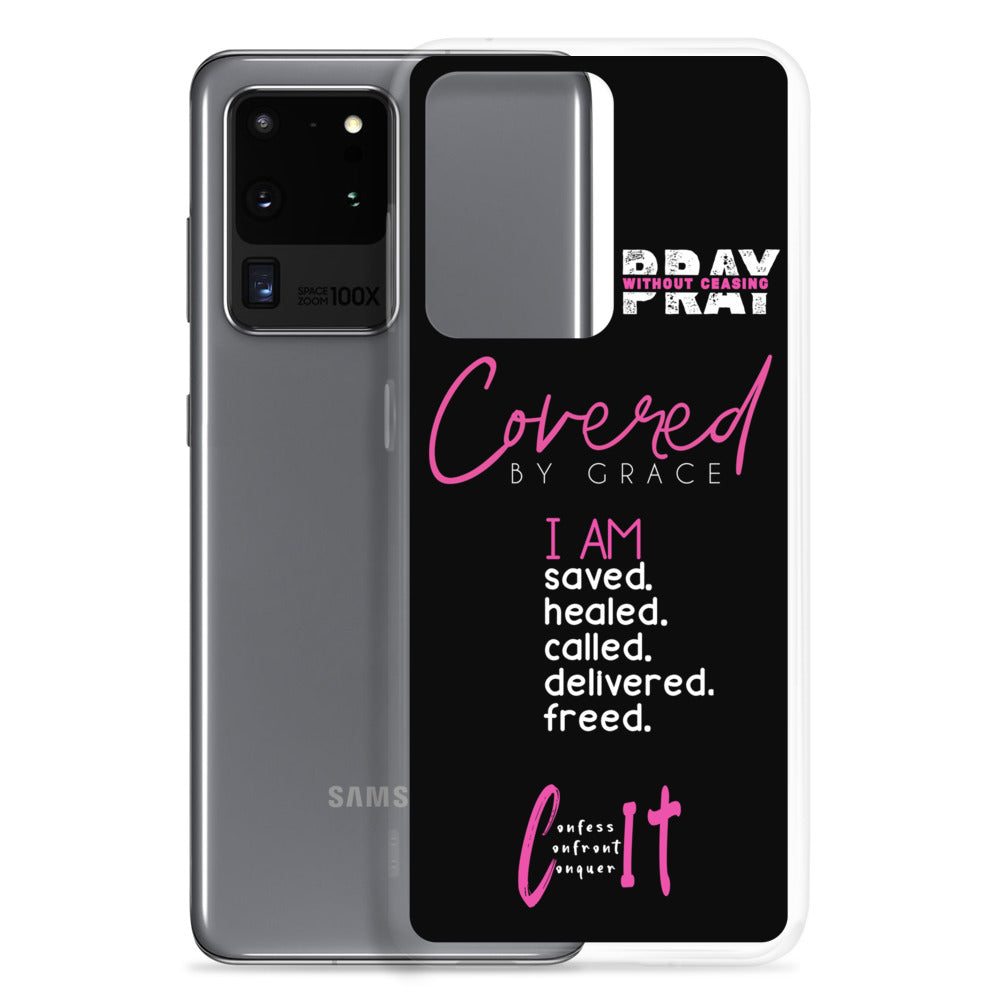 Faith Inspired Collage Samsung Case (Pink)