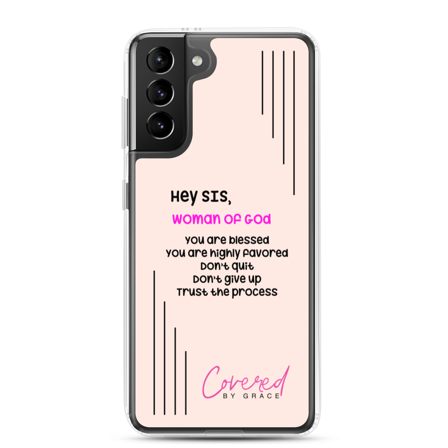 Hey Sis | Woman of God Samsung Case