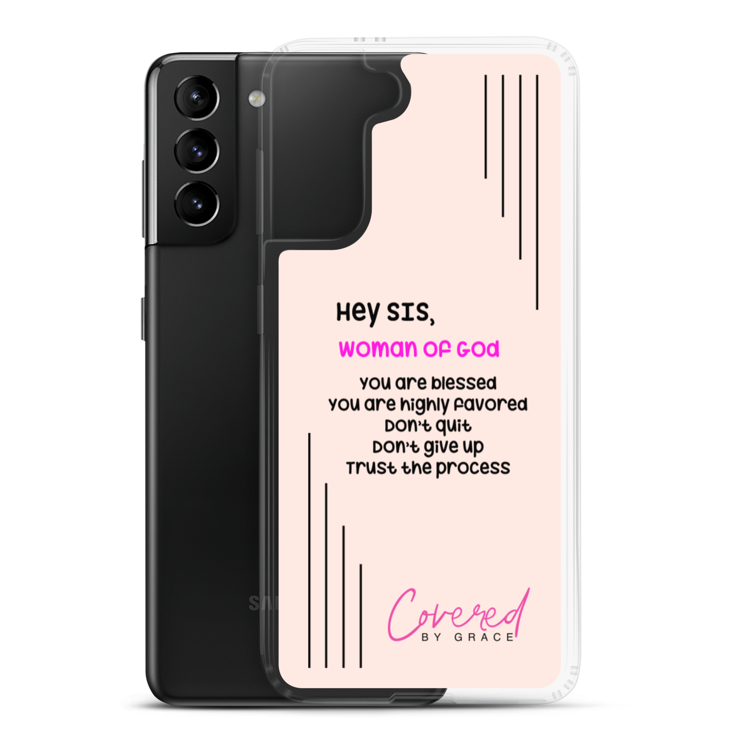 Hey Sis | Woman of God Samsung Case