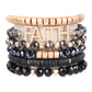 Blessed Charm Multiline Beaded Bracelet