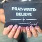 Faith-Inspired Canvas Pouch | 1 each  | HQ