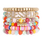 Blessed Charm Multiline Beaded Bracelet