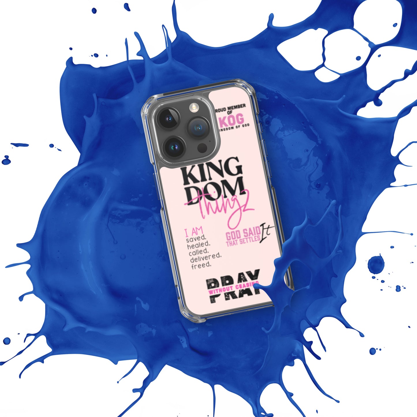 Kingdom Thingz  iPhone Case - Pink