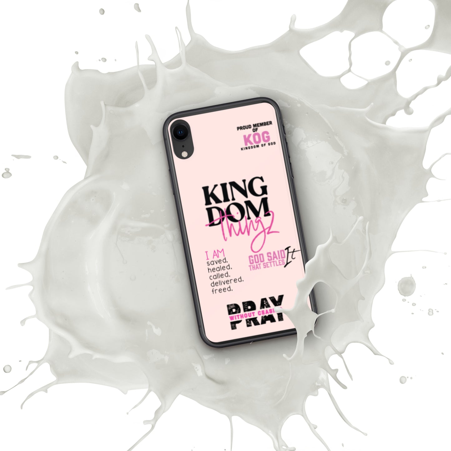 Kingdom Thingz  iPhone Case - Pink