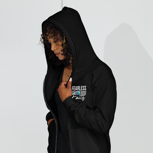 Fearless In Faith Zip-up Hoodie