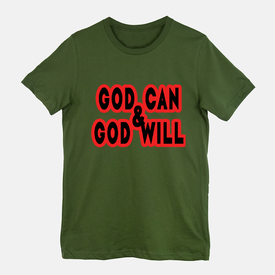 God Can & God Will Tee