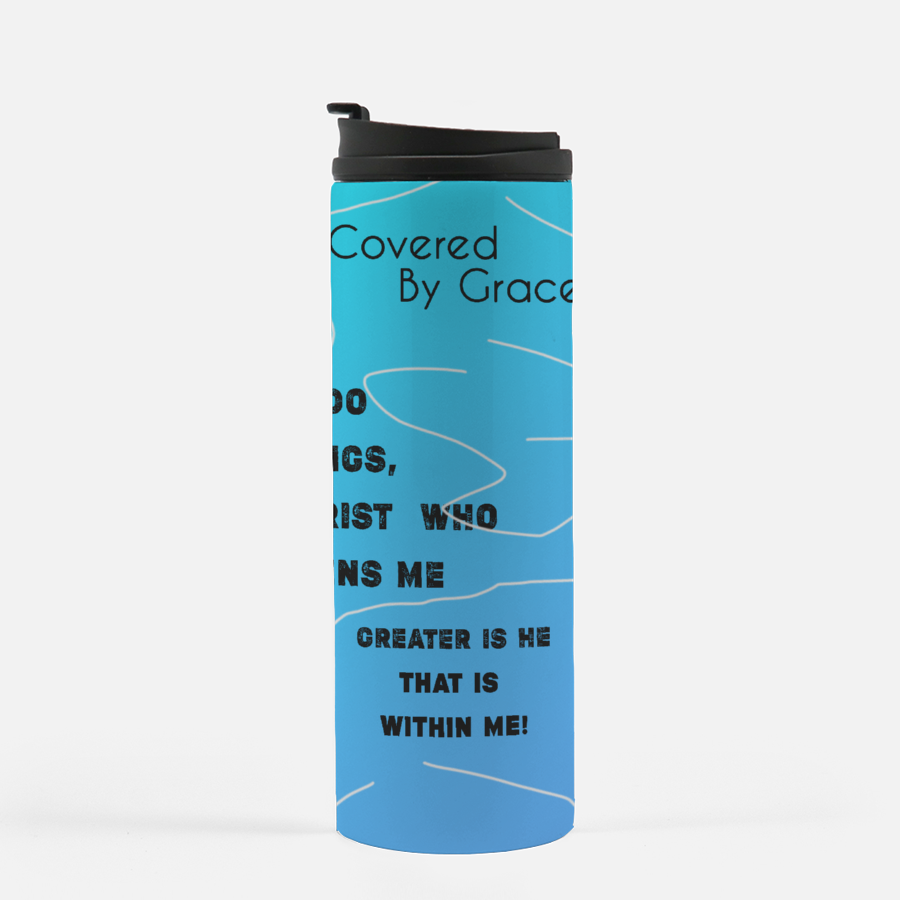 Daily Encourage Collage Tumbler