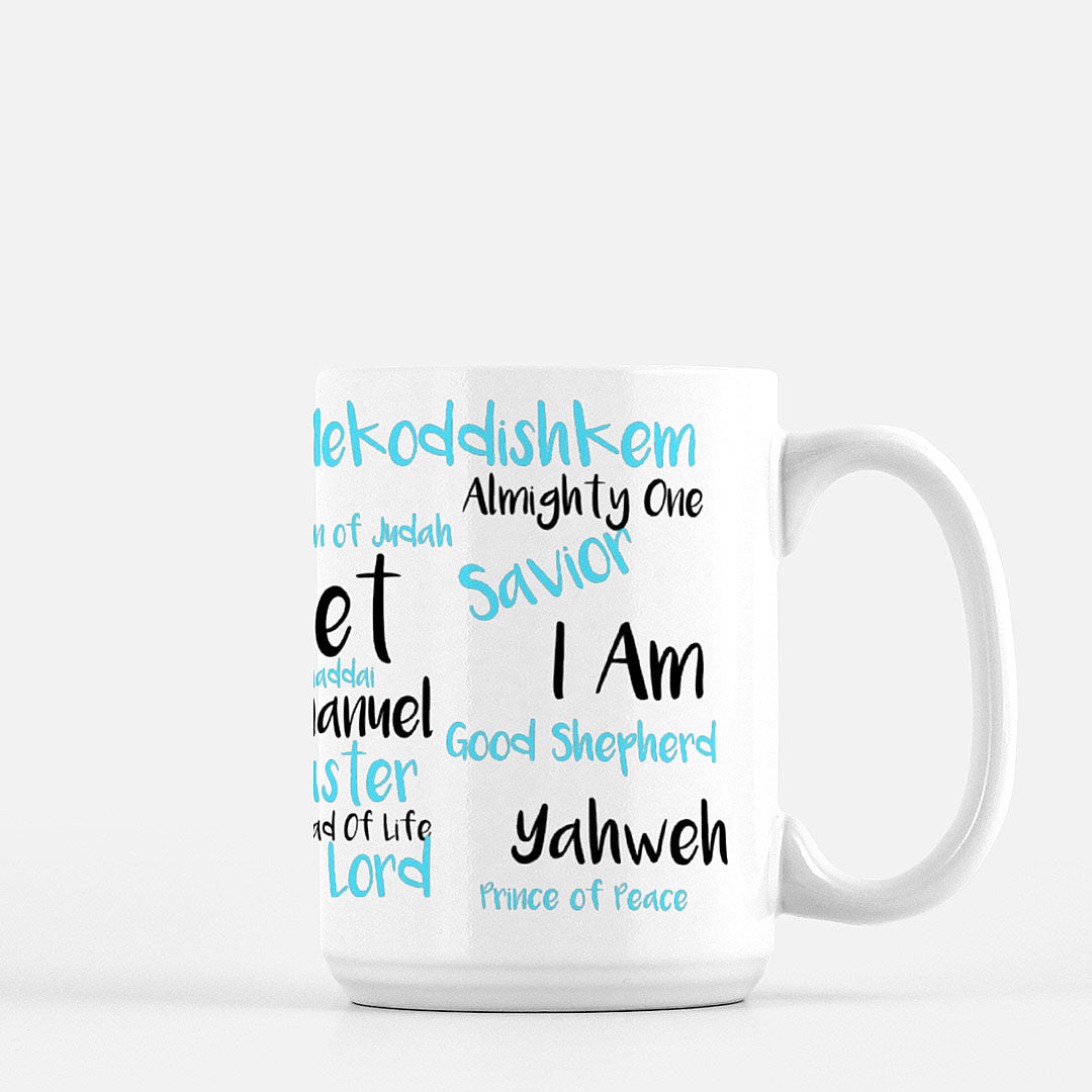 Names of Jesus Mug