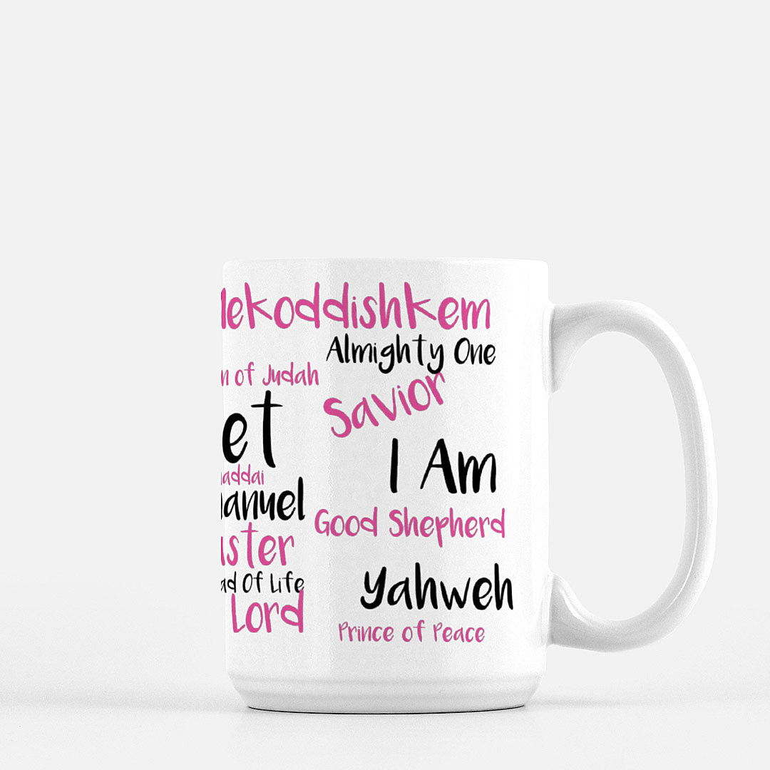 Names of Jesus Mug