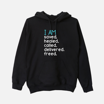 I AM Blue Hoodie