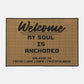 My Soul Is Anchored | Welcome Floor Mat!