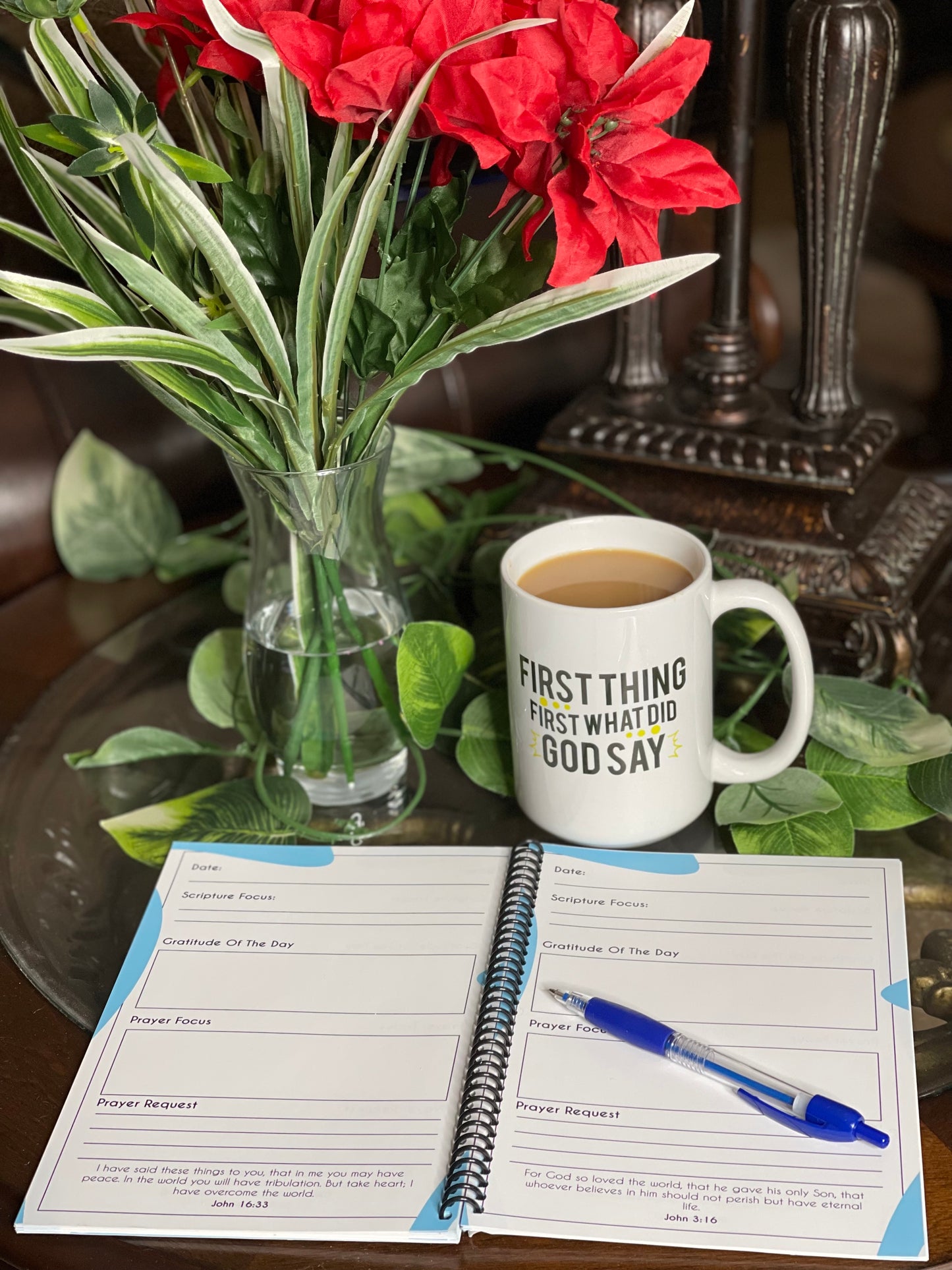 First Thing First, What Did God Say Mug 11/15oz