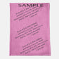 Personalize Throw Blanket | Scripture or Prayer