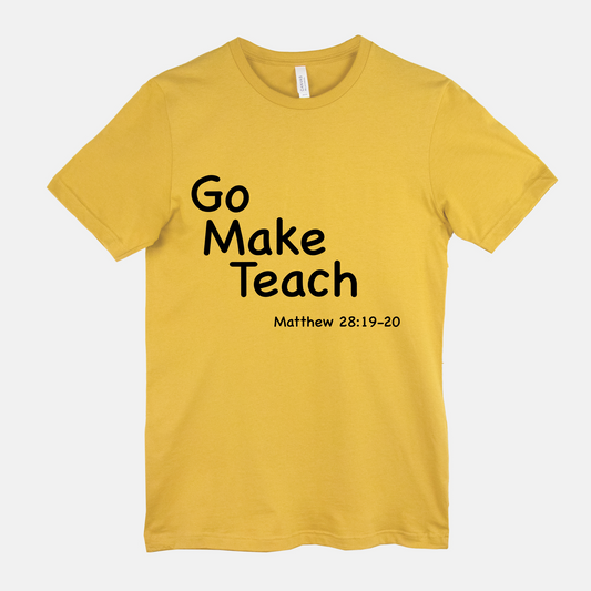 Go | Make | Teach | Matthew 28:19-20