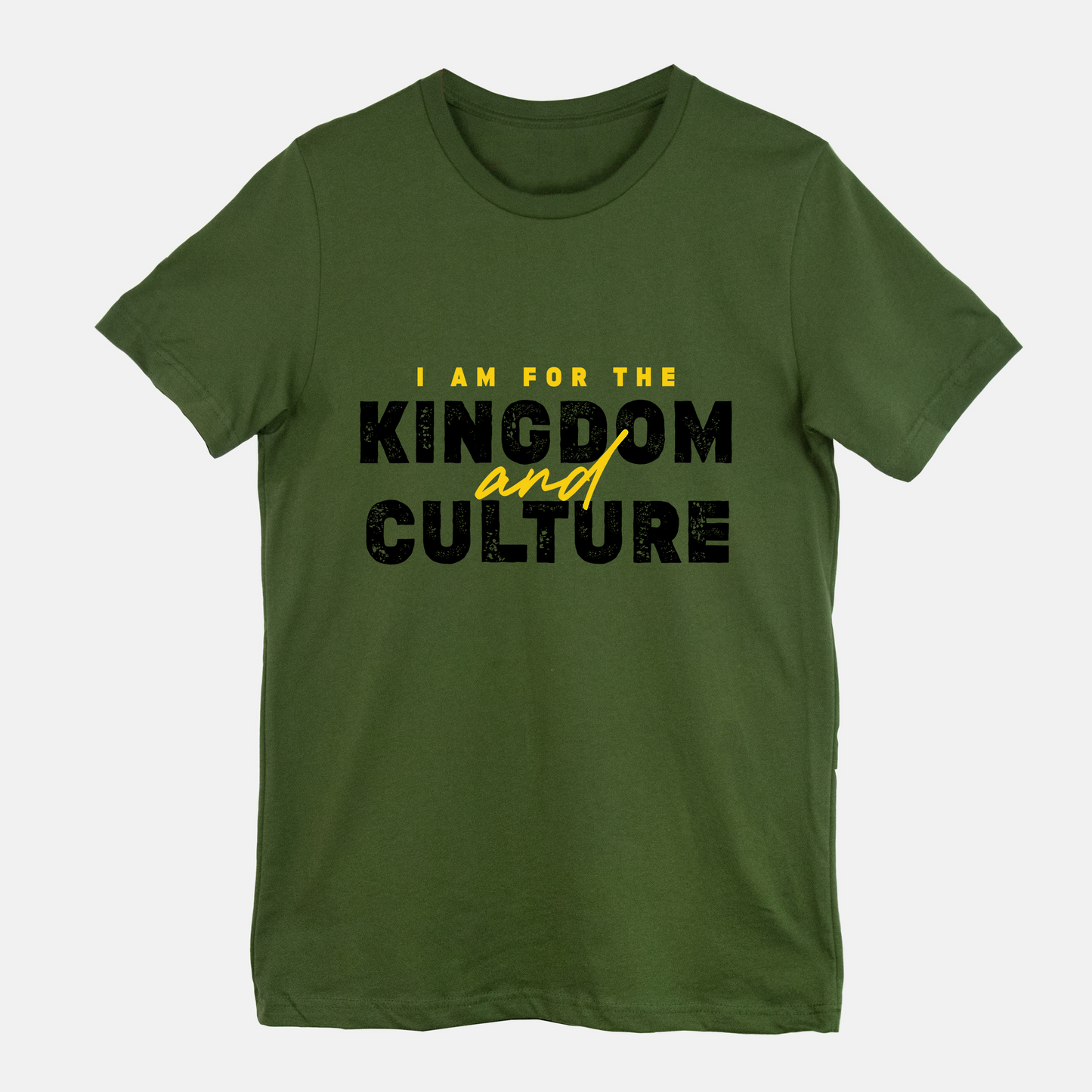 I Am For The Kingdom and Culture Tee