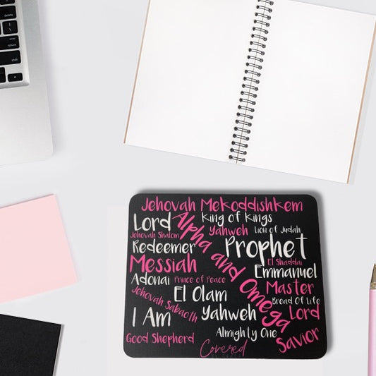 Names of Jesus Mouse Pad