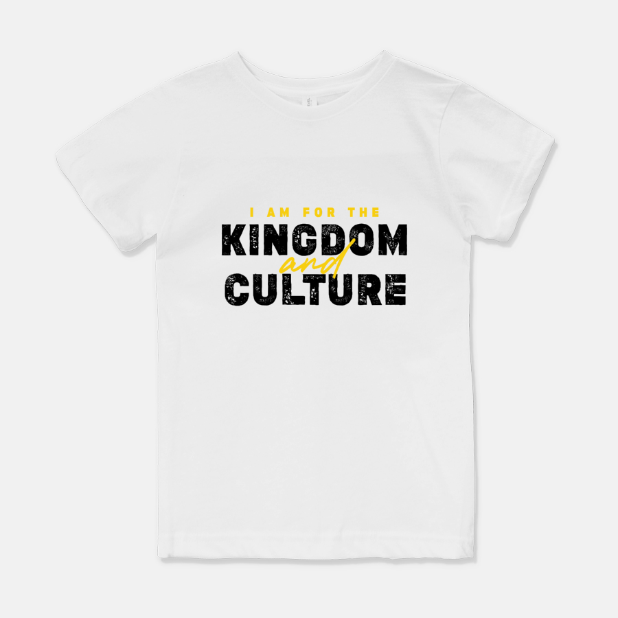 I Am For The Kingdom and Culture | Youth Tee