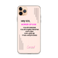 Hey Sis | Woman of God iPhone Case