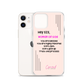 Hey Sis | Woman of God iPhone Case
