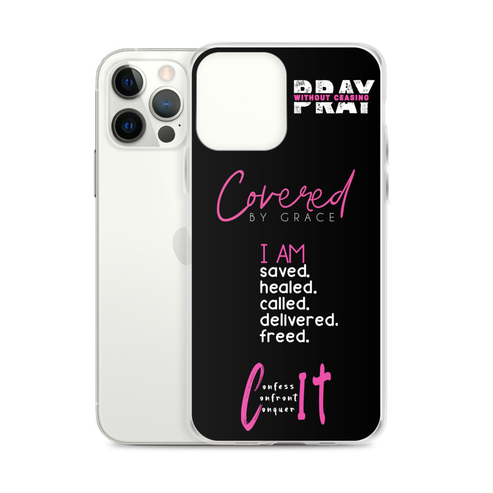 Faith Inspired Collage iPhone Case | Pink