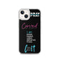 Faith Inspired Collage iPhone Case | Blue