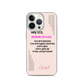 Hey Sis | Woman of God iPhone Case
