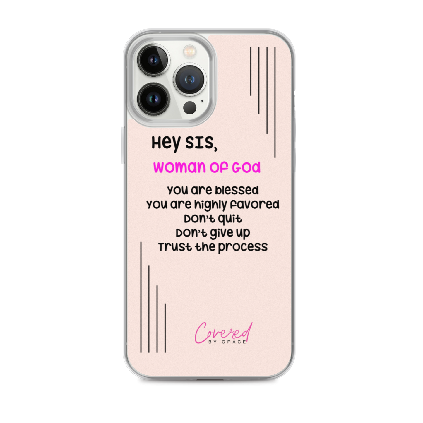Hey Sis | Woman of God iPhone Case