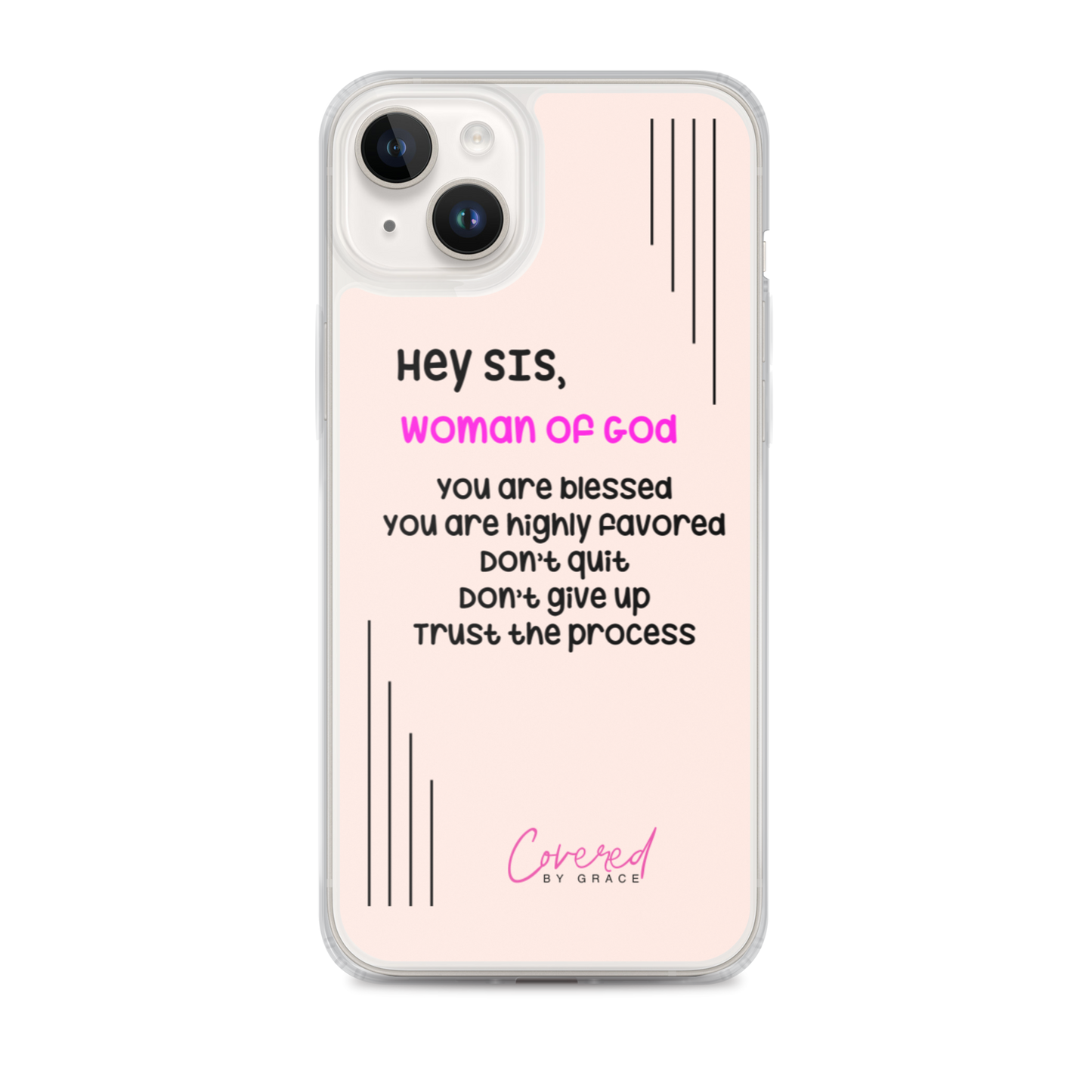Hey Sis | Woman of God iPhone Case