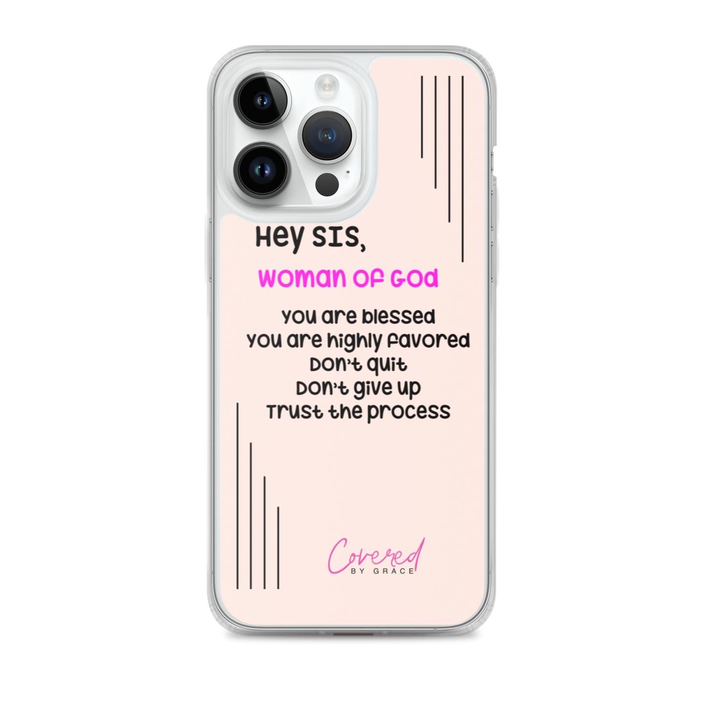 Hey Sis | Woman of God iPhone Case