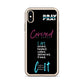 Faith Inspired Collage iPhone Case | Blue