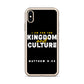 I Am For The Kingdom & Culture iPhone Case
