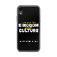I Am For The Kingdom & Culture iPhone Case