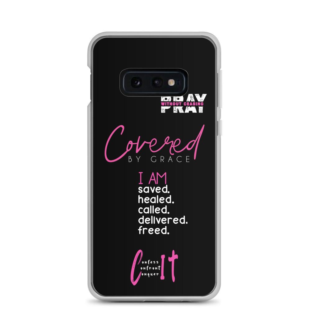 Faith Inspired Collage Samsung Case (Pink)